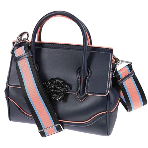 versace tasche damen blau